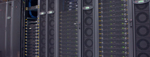 A large computer server