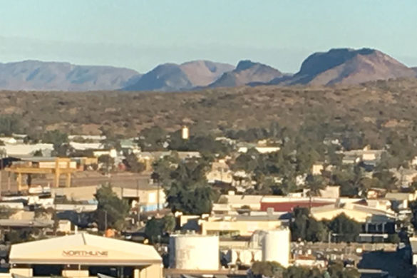 View over Alice Springs